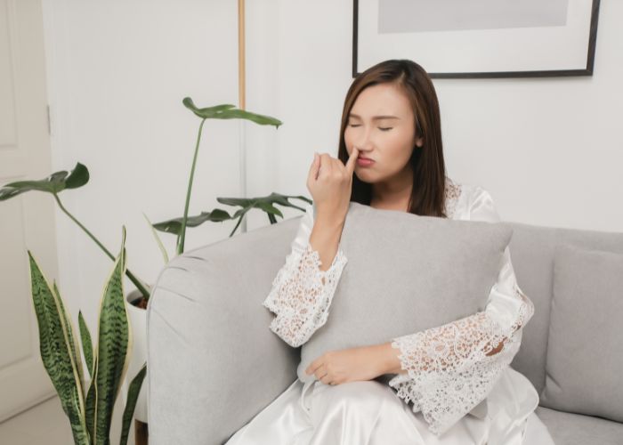 Obstrucción nasal sin mocos